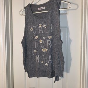 Grey CALIFORNIA Tank Top